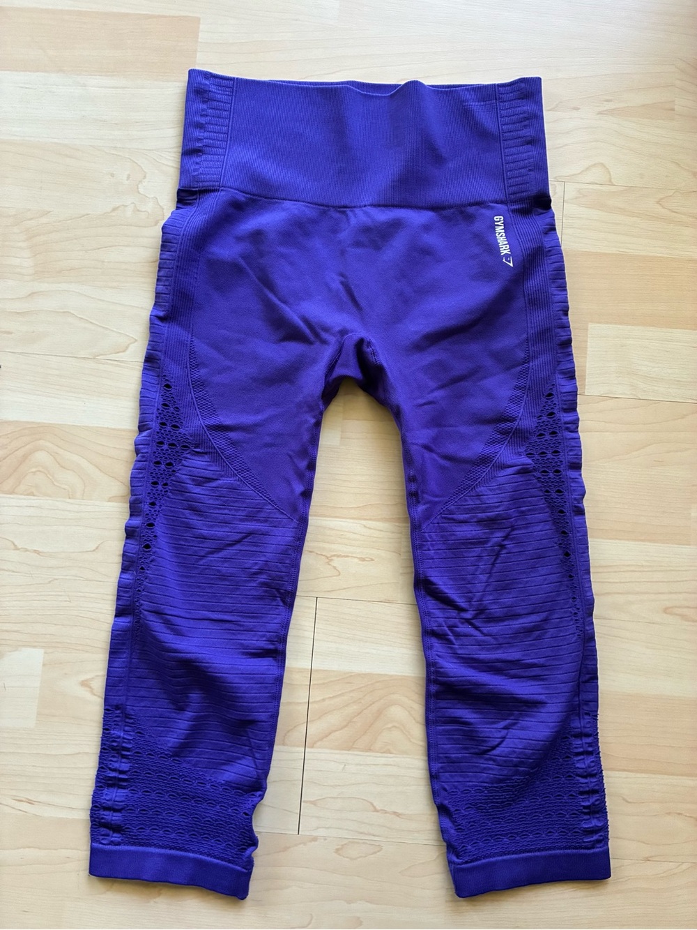 Gymshark Flex Purple High Rise Seamless Ankle Leggings M